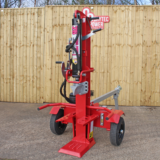 Crytec CRLS26T | 26 Tonne | Hydraulic Log Splitter | 212cc 7hp | Petrol Engine | Towable
