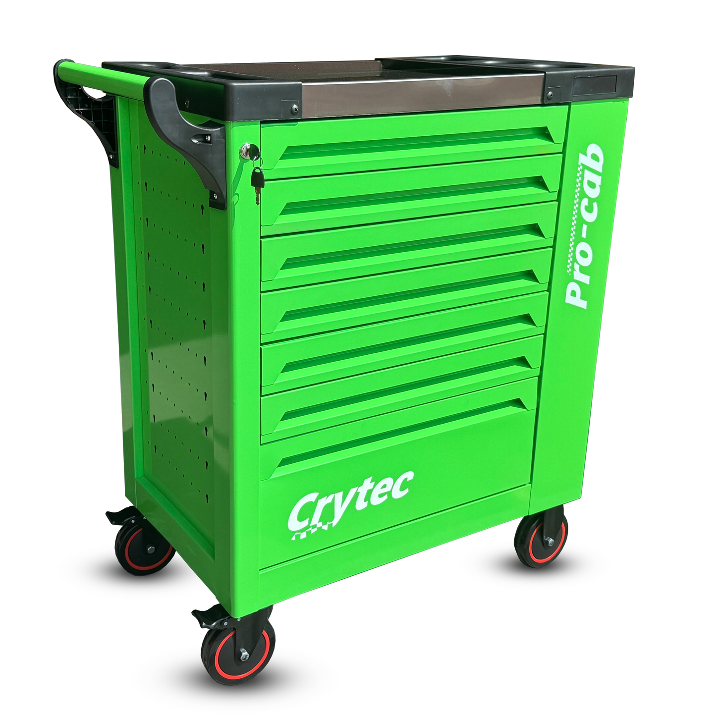 Crytec Roll Tool Pro Cab With Tools 7 Drawers Roller Cabinet with 250 piece tools INCLUDED