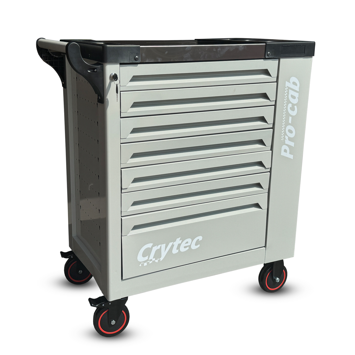 Crytec Roll Tool Pro Cab With Tools 7 Drawers Roller Cabinet with 250 piece tools INCLUDED