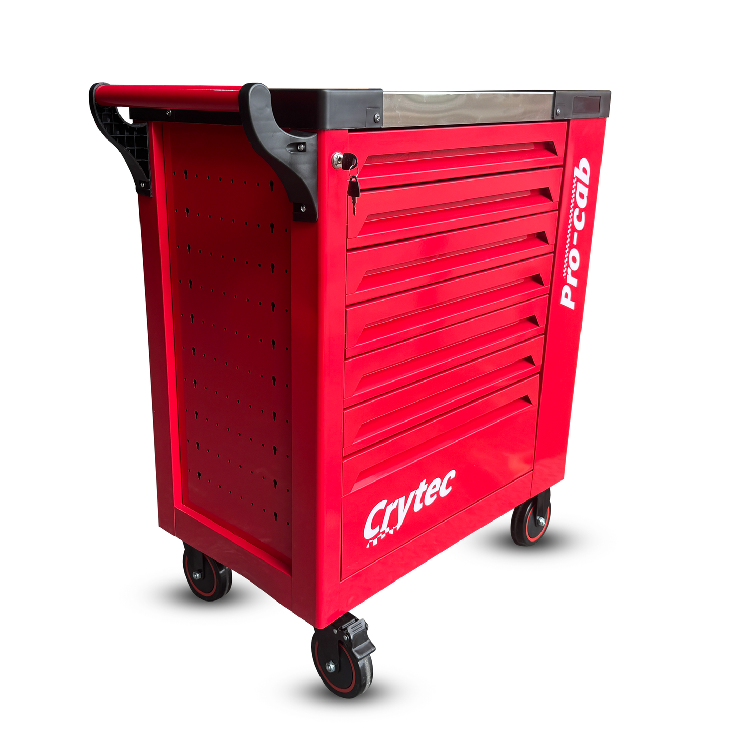 Crytec Roll Tool Pro Cab With Tools 7 Drawers Roller Cabinet with 250 piece tools INCLUDED