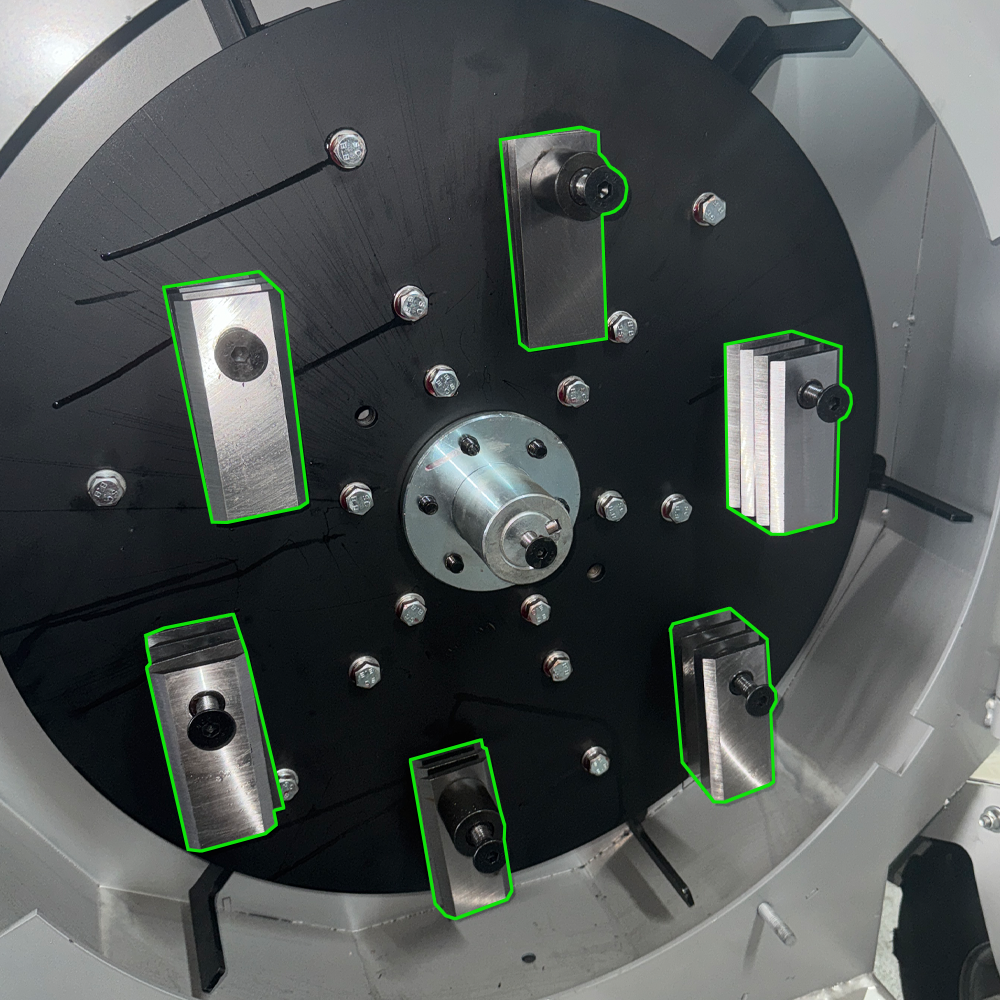 CRC500-BS Small Mulching blades (Pack of 4)