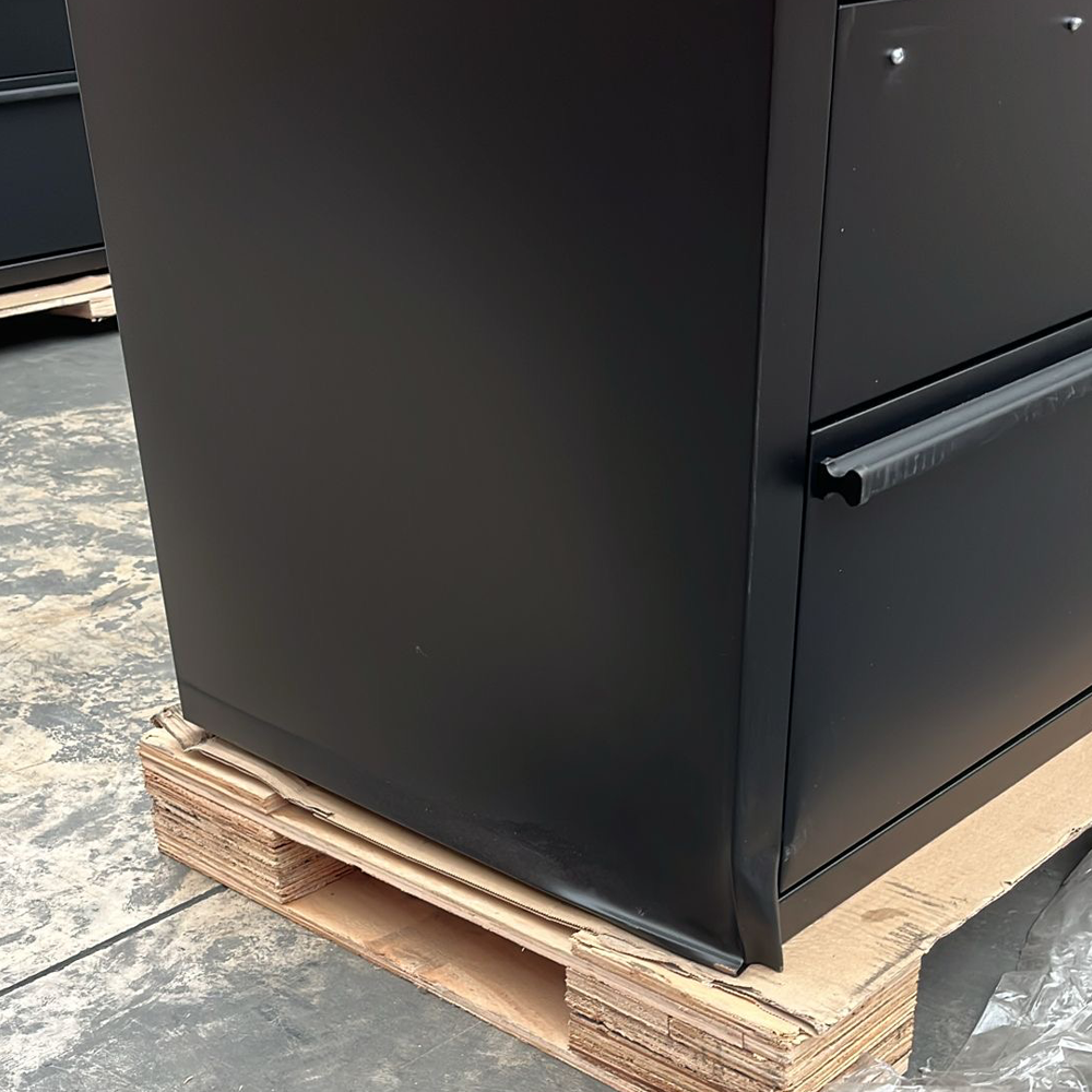 Courier Damaged Crytec | 72" Tool Cabinet | Black | Wooden Top | 10 Drawers | 3