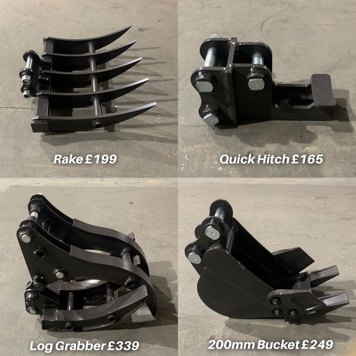 Crytec 1 Tonne Mini Excavator | Koop Diesel Engine | 10HP 7.6KW Power | 1550mm Depth l Digger
