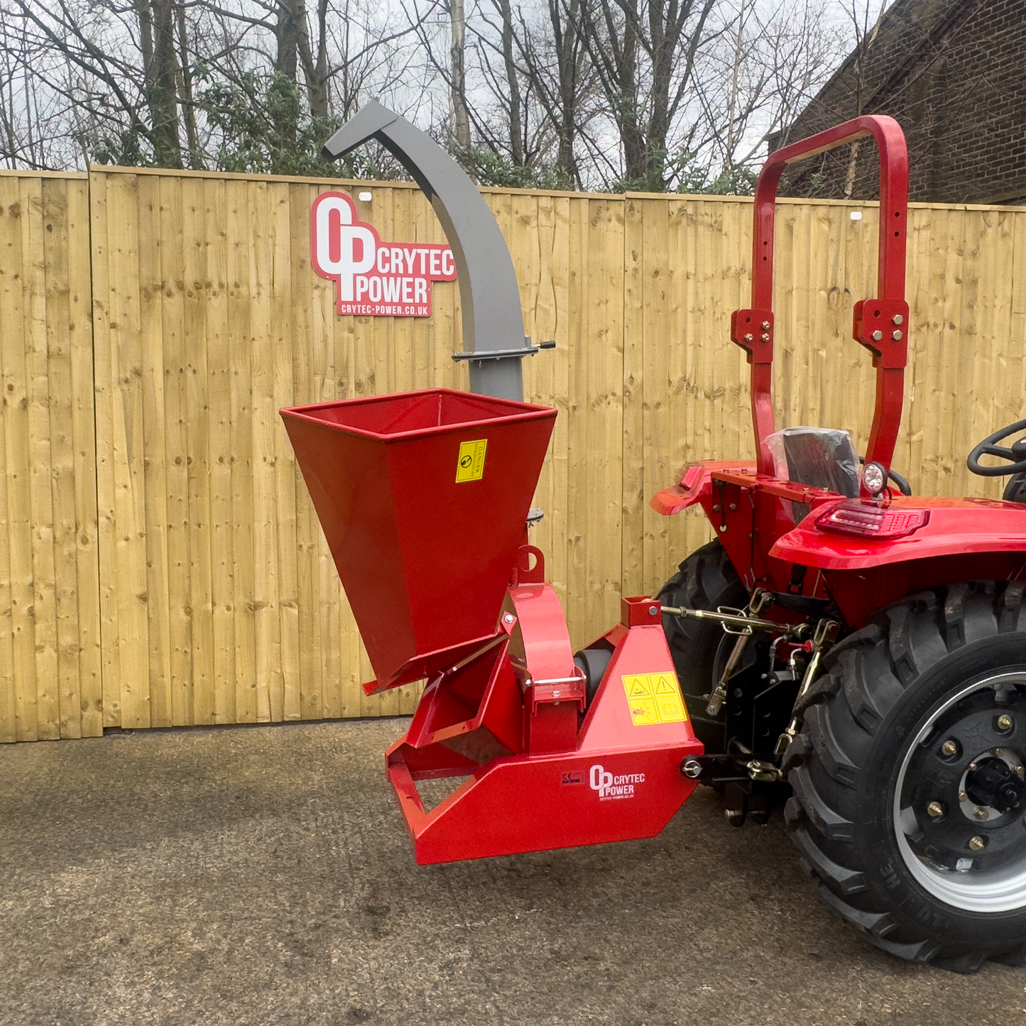 Crytec | BX42S | PTO Wood Chipper | Gravity Feed | 4 inch/100mm
