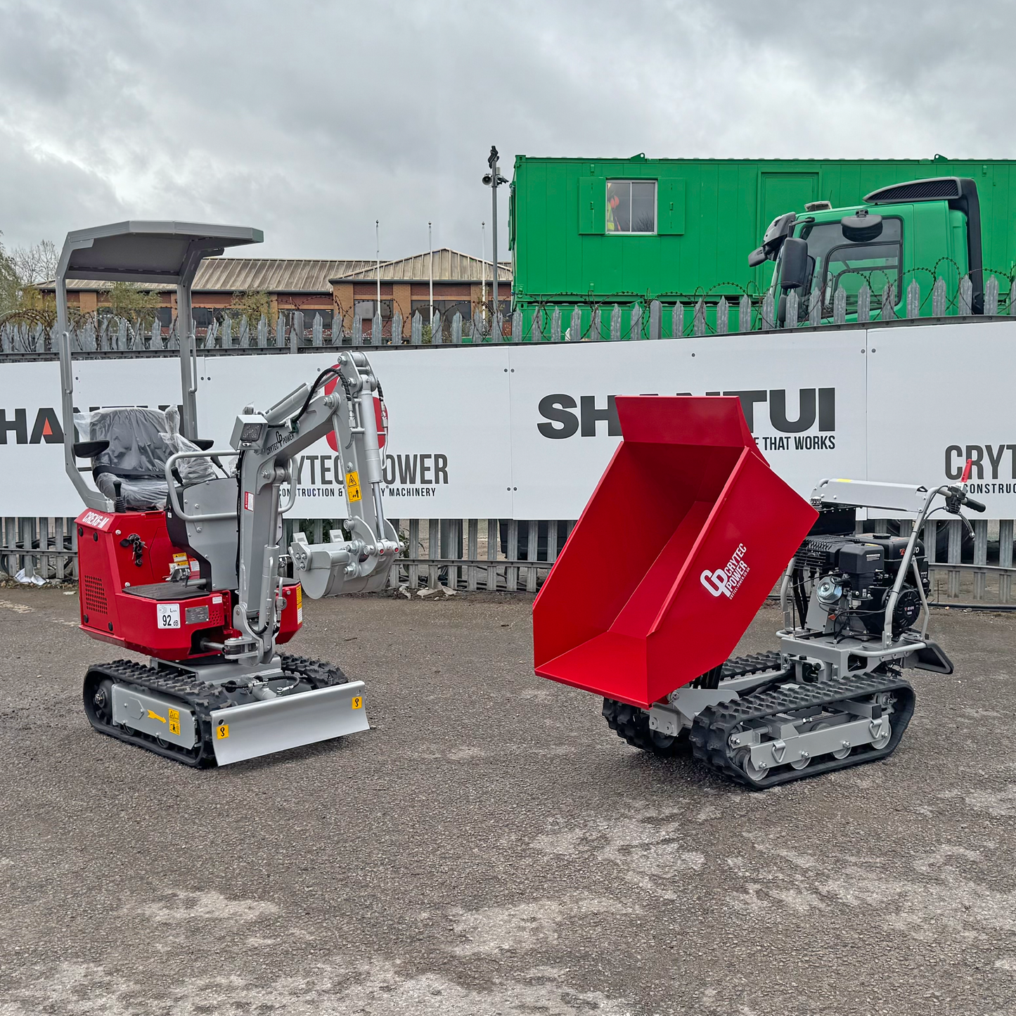 Micro Excavator & 500kg Mini Dumper Bundle *SAVE BIG*