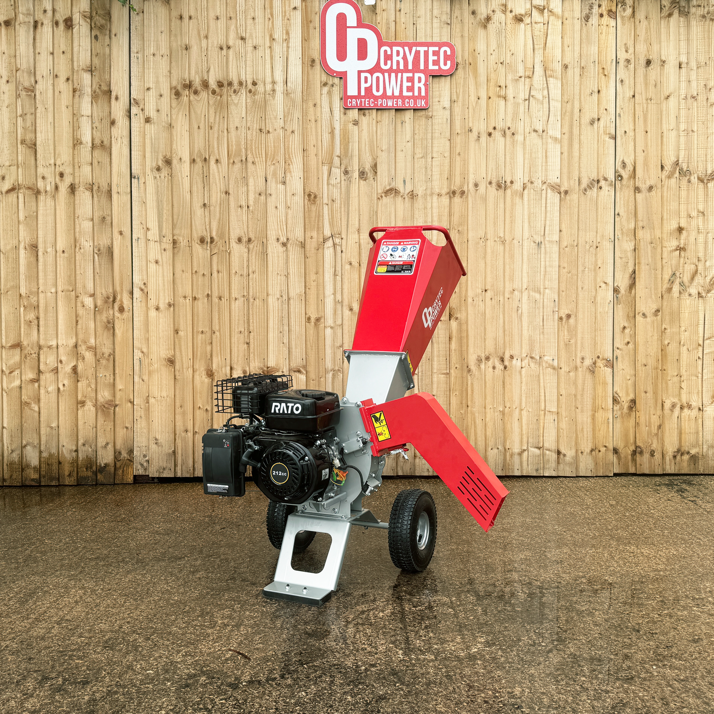 (Pre Order due 16th October) Crytec | CRC200X | 60mm Capacity | Compact | Lightweight | Wood Chipper