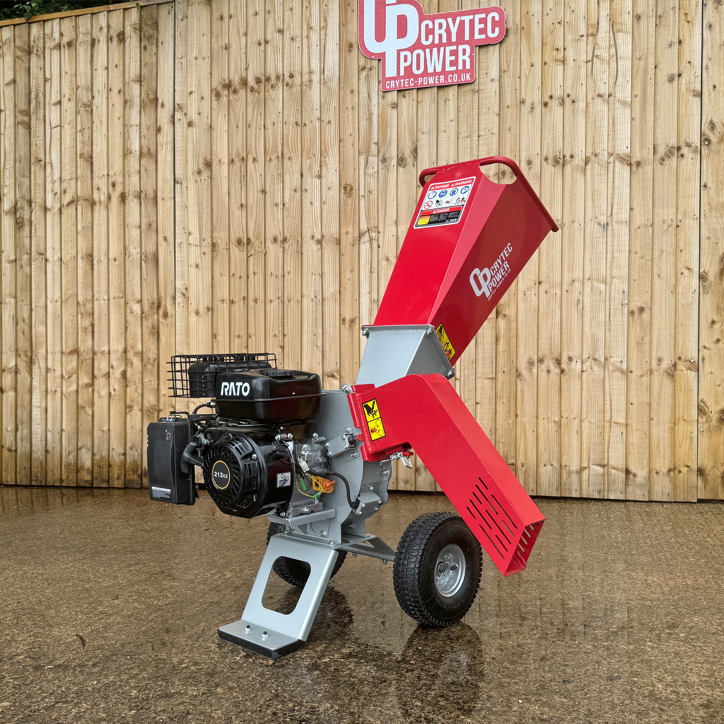 (Pre Order due 16th October) Crytec | CRC200X | 60mm Capacity | Compact | Lightweight | Wood Chipper