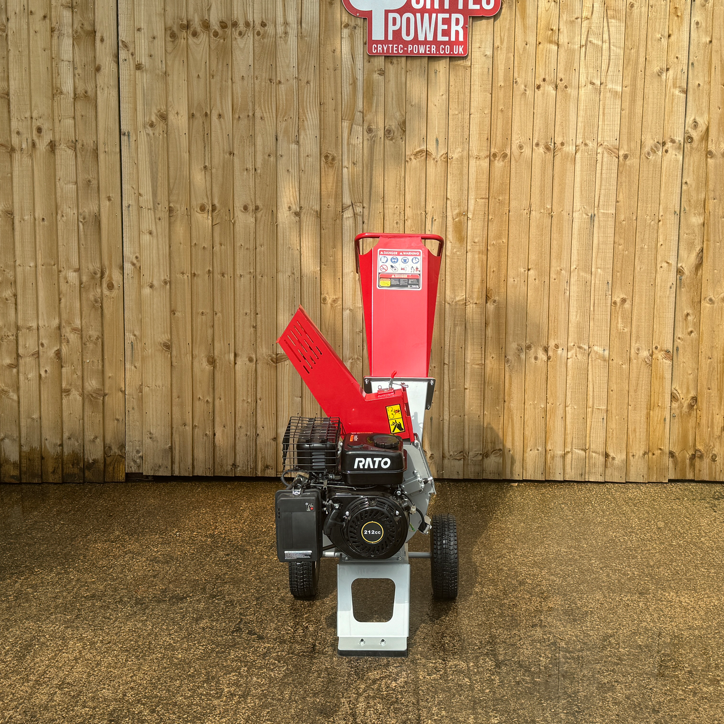 (Pre Order due 16th October) Crytec | CRC200X | 60mm Capacity | Compact | Lightweight | Wood Chipper