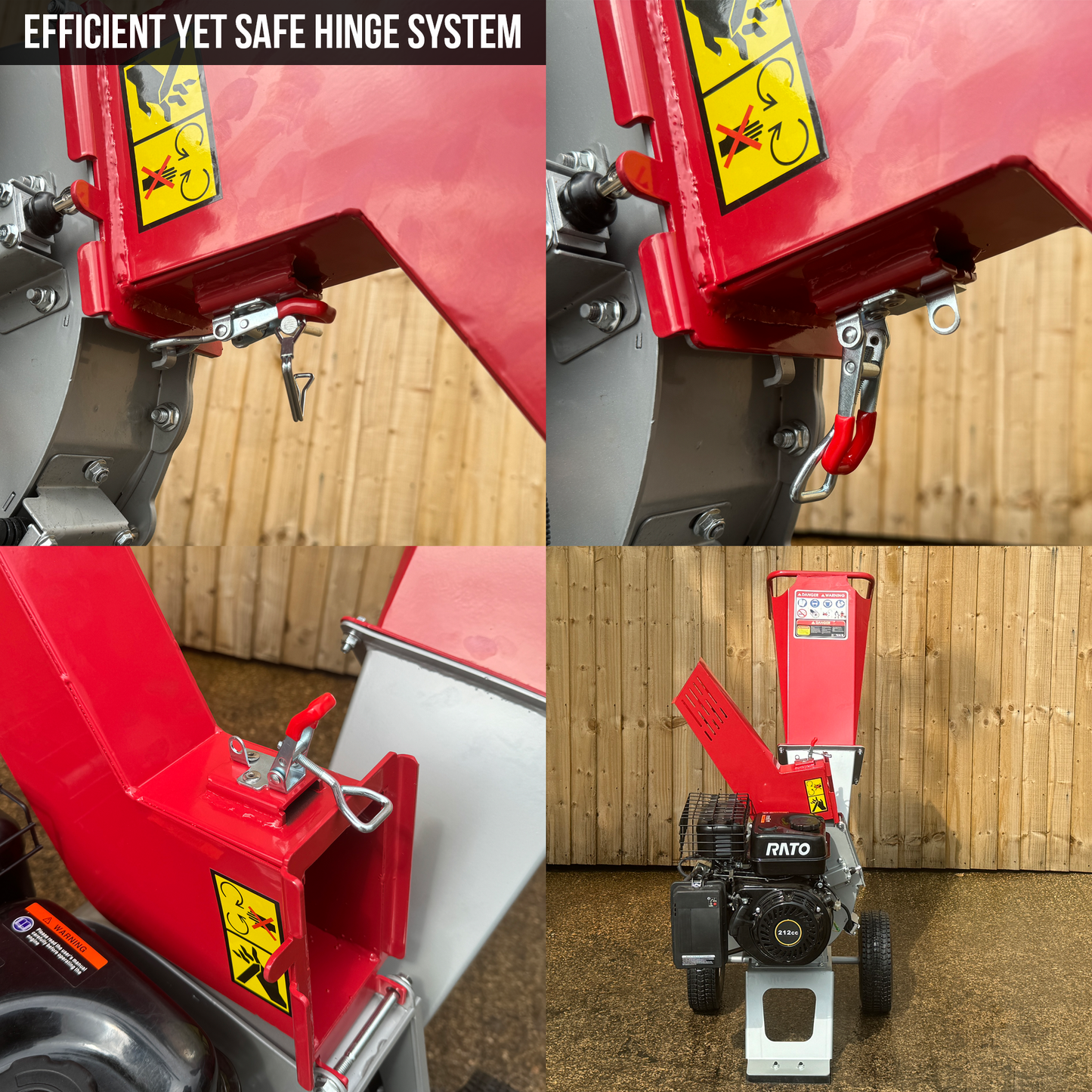 (Pre Order due 16th October) Crytec | CRC200X | 60mm Capacity | Compact | Lightweight | Wood Chipper