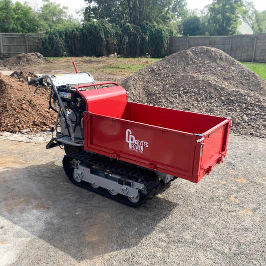Crytec 500kg | 300cc 12HP | Pro Model | Tracked Mini Dumper | Japanese Gearbox | CRD50HU-R