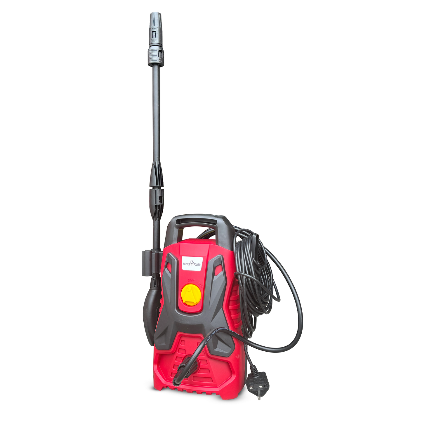 Crytec | 1300W Pressure Washer With Accessories | 100Bar | 230V