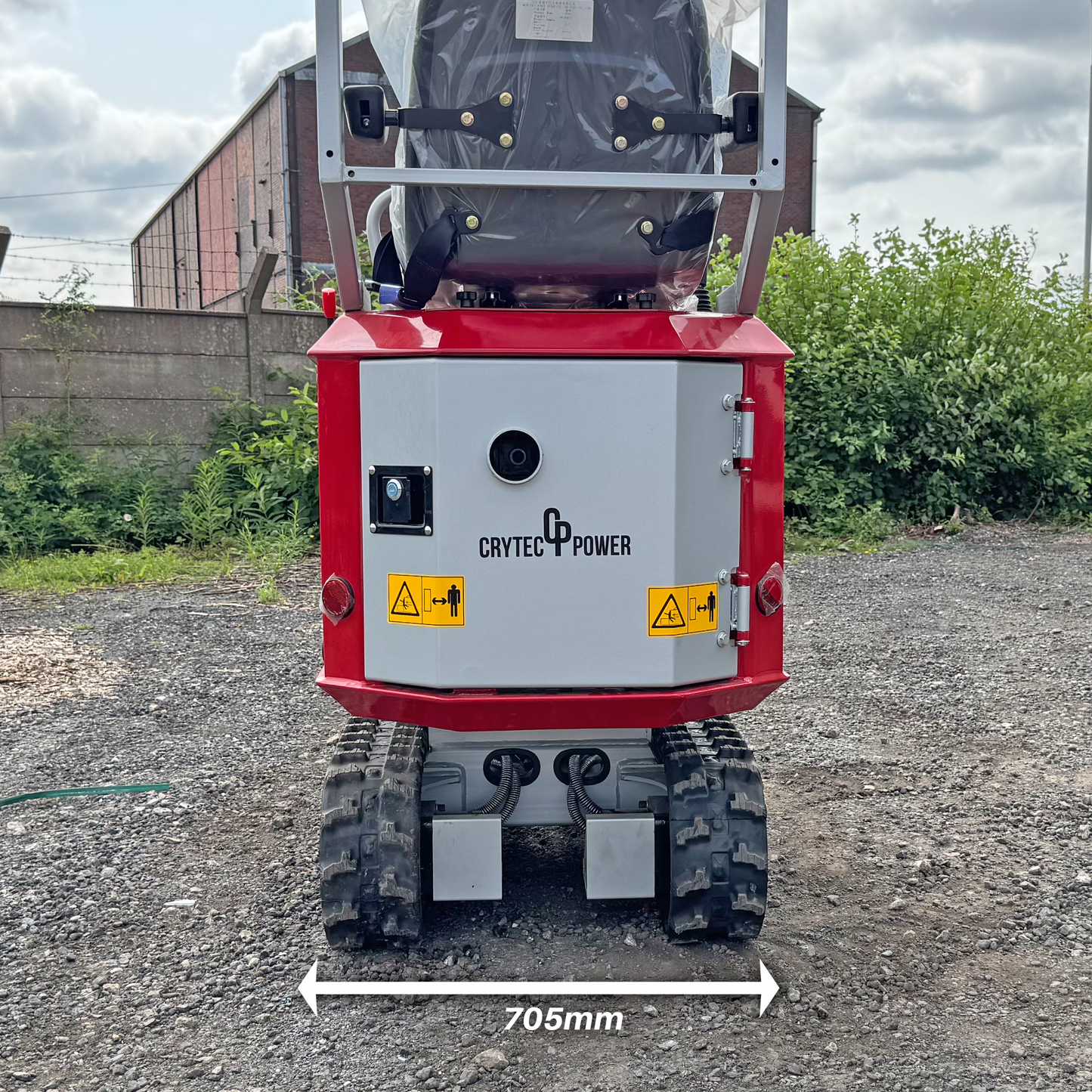 CREX6-M Petrol 600kg Micro Excavator Digger Loncin Engine