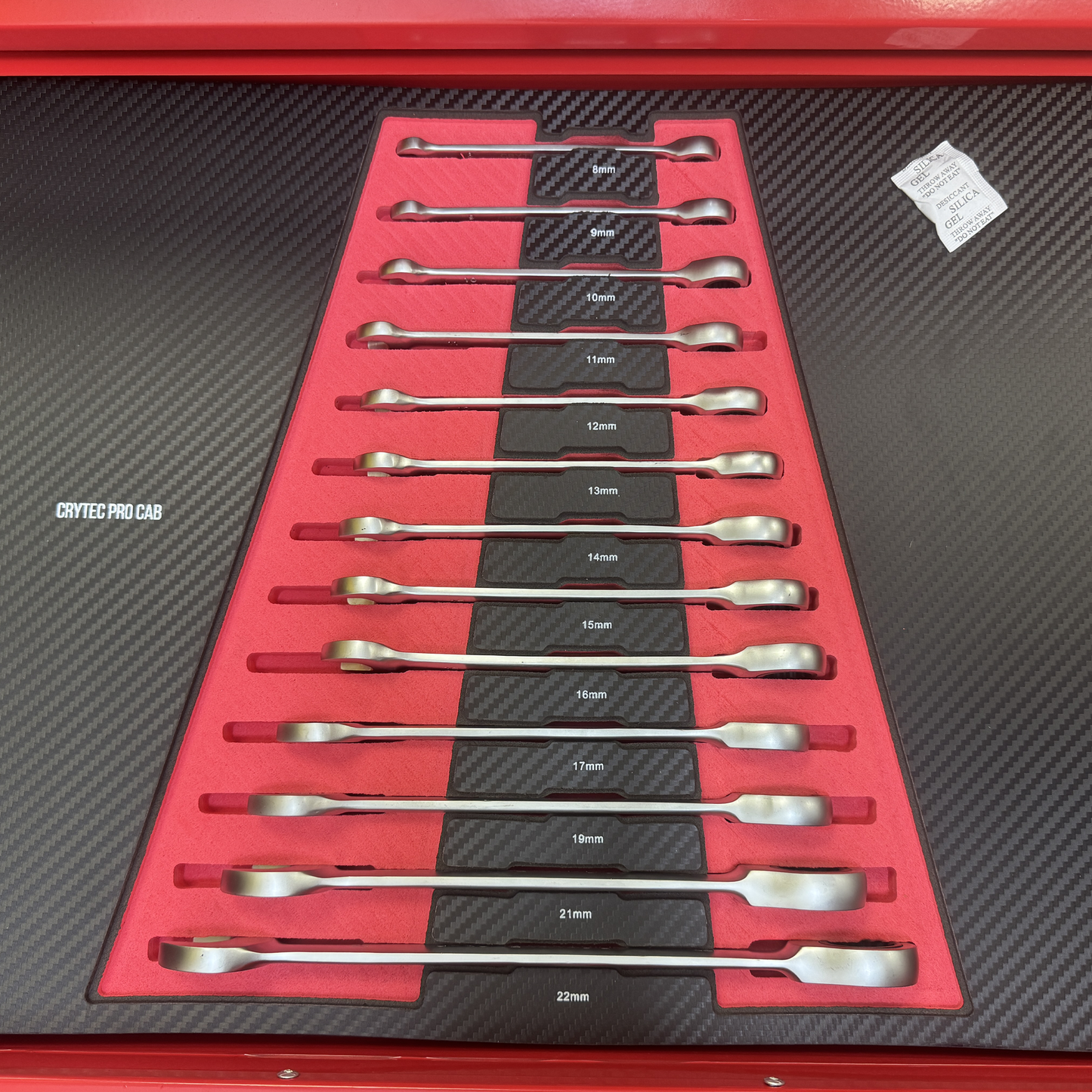 Crytec Roll Tool Pro Cab With Tools 7 Drawers Roller Cabinet with 250 piece tools INCLUDED