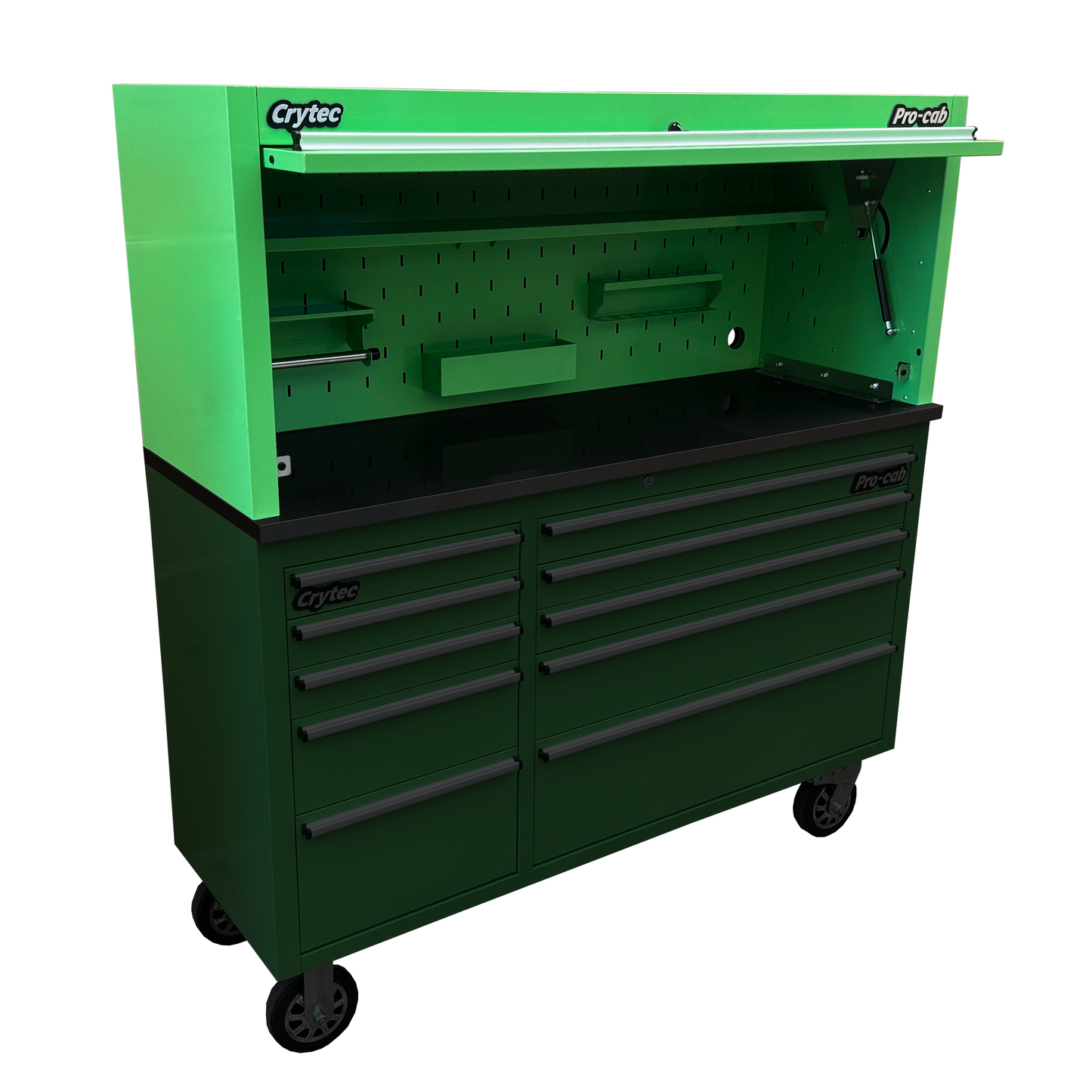 Top Hutch For Green 55 inch Pro Cab