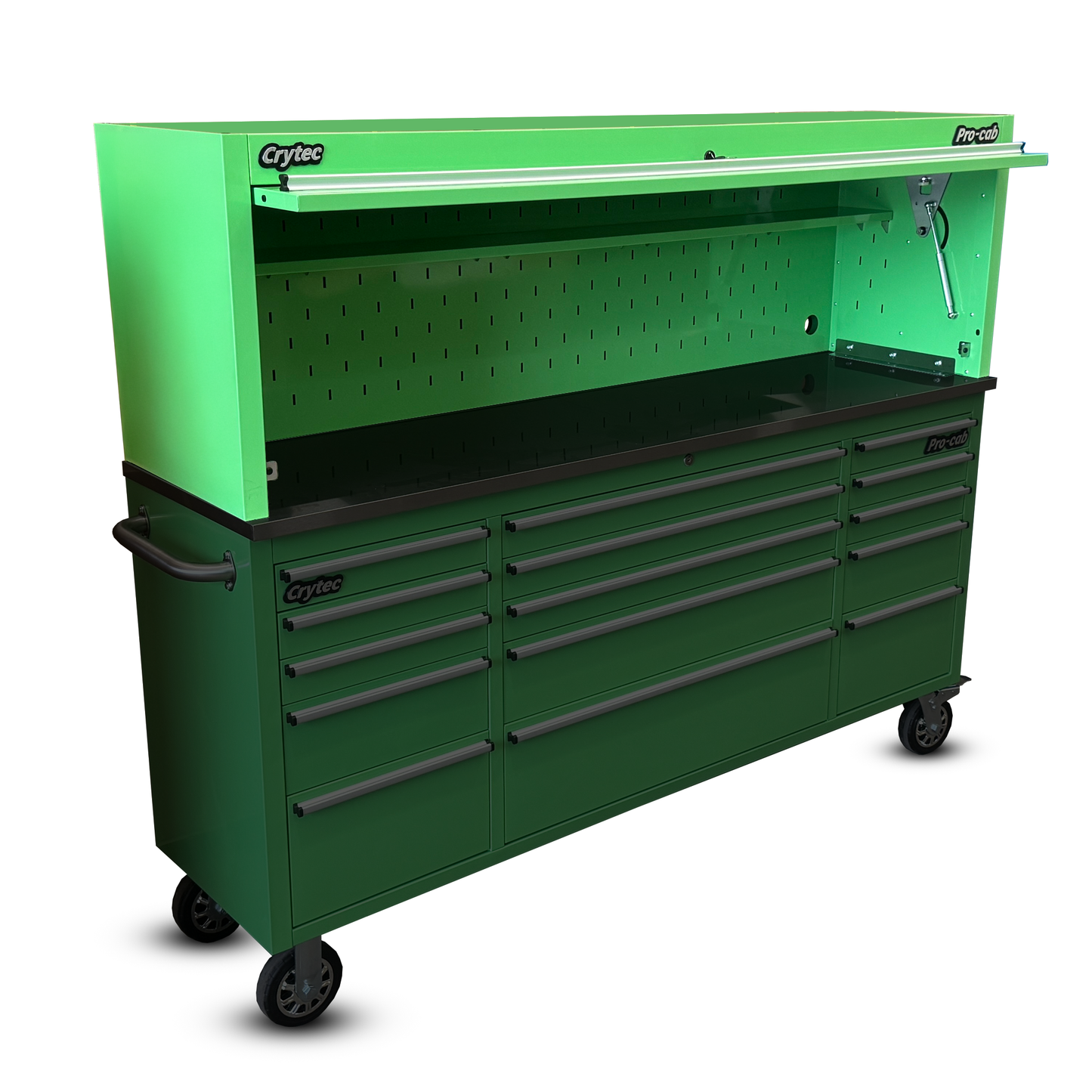 Top Hutch For Green 72 inch Pro Cab