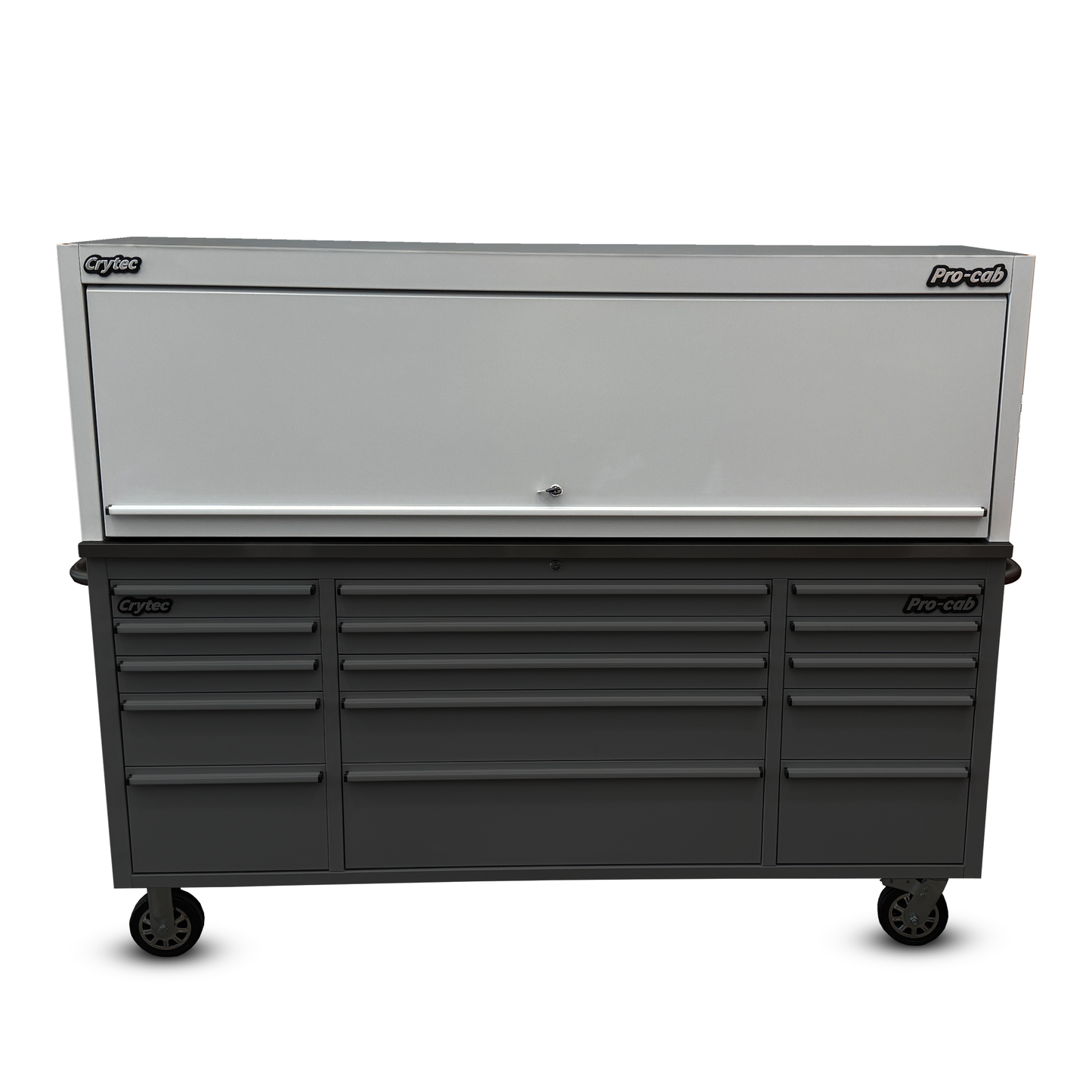 Top Hutch For Grey 72 inch Pro Cab