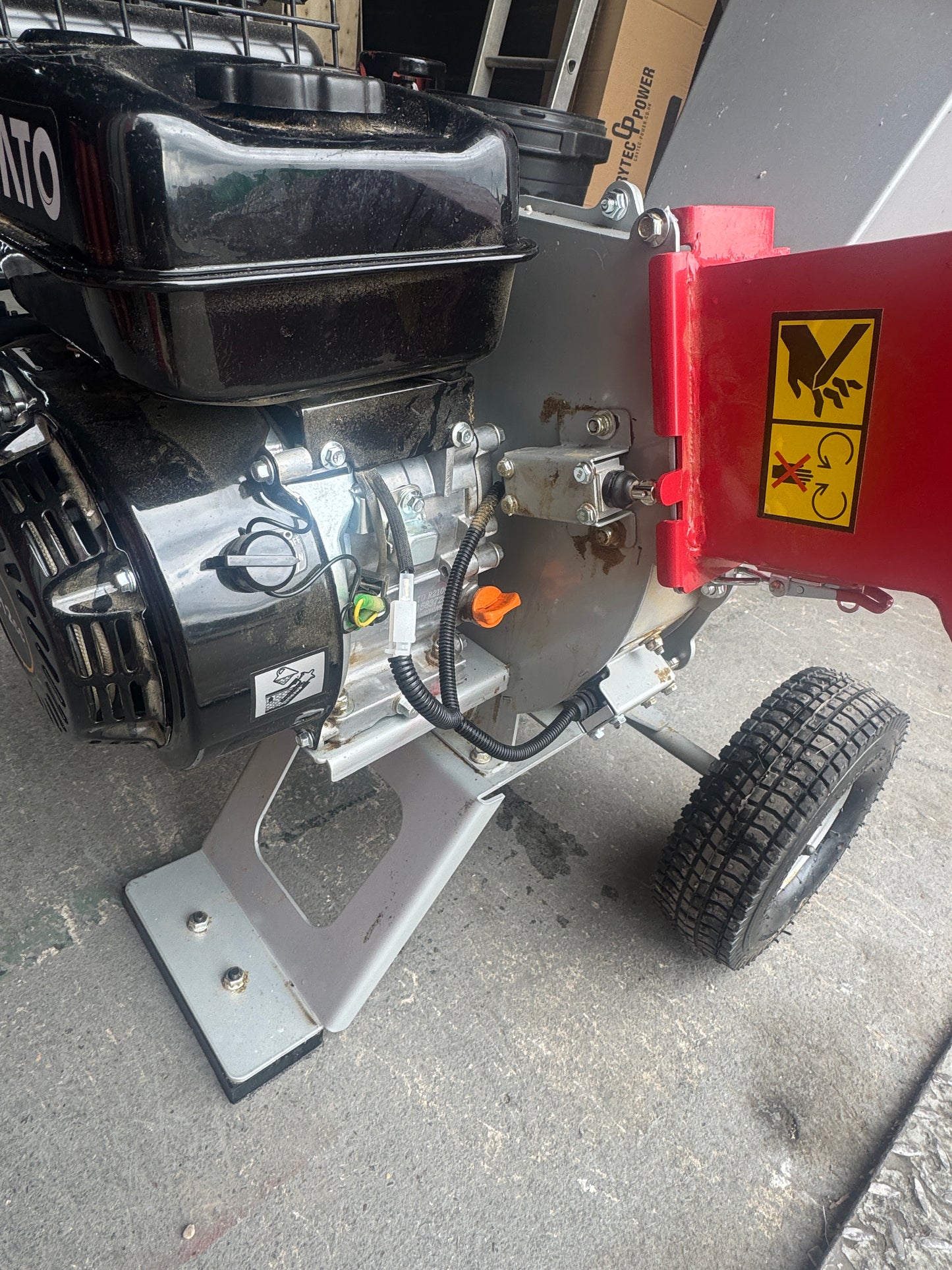 Customer Return Crytec | CRC200X | 60mm Capacity | Compact | Lightweight | Wood Chipper