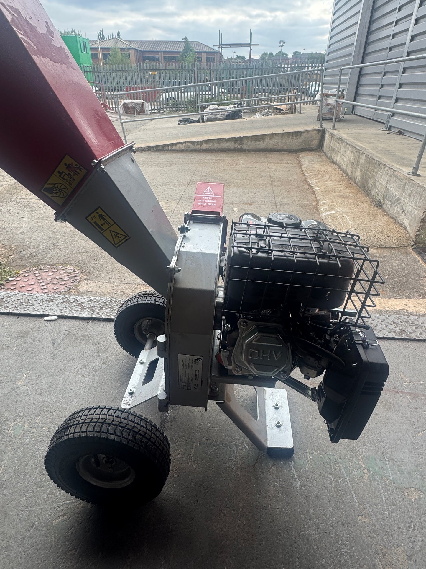 Customer Return Crytec | CRC200X | 60mm Capacity | Compact | Lightweight | Wood Chipper