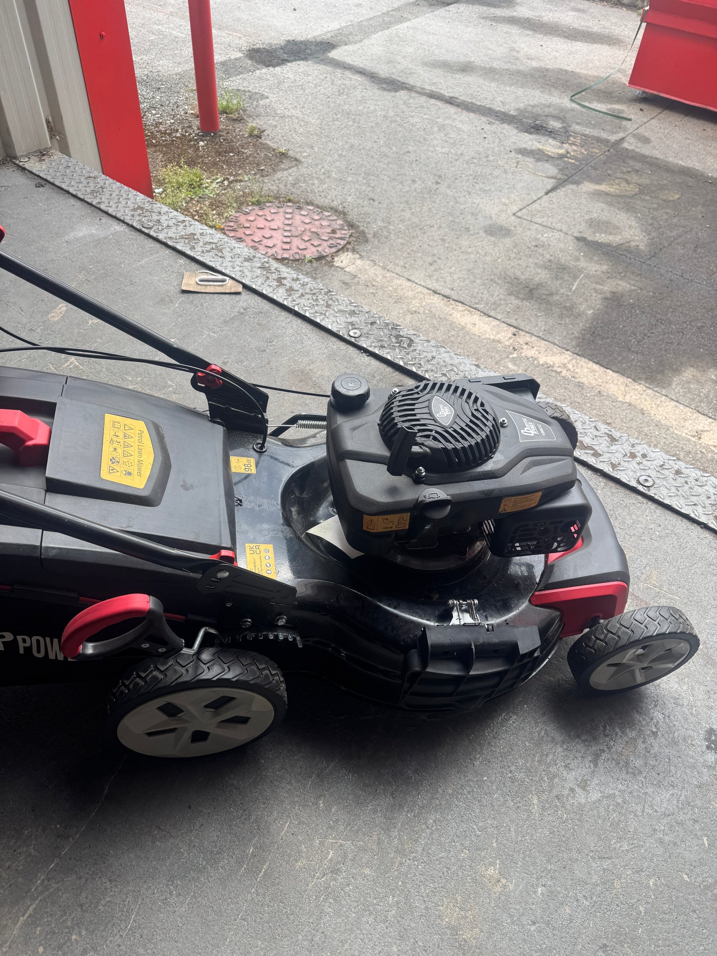Crytec Petrol Lawn Mower | Self Propelled | 21 inch Cutting Width | 196cc | 60L Collection Bag | CR21LW