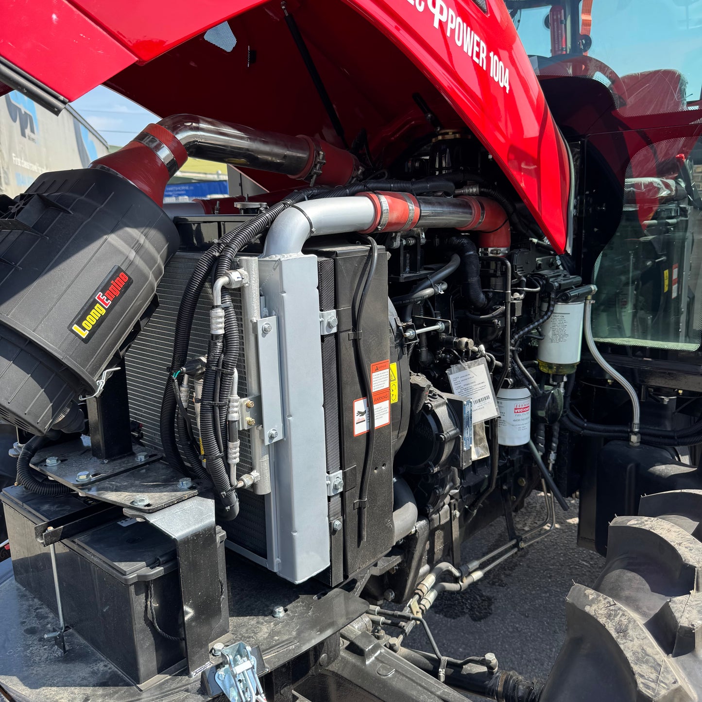 Crytec Power 1004 Tractor – 100HP 4WD with Cabin, AC
