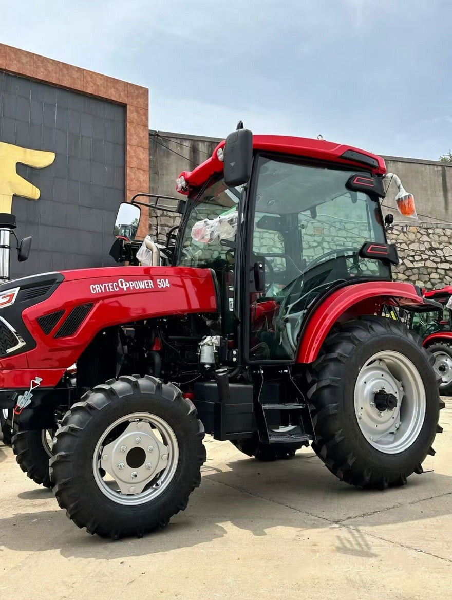 Crytec Power 504 Tractor – 50HP 4WD with Cabin