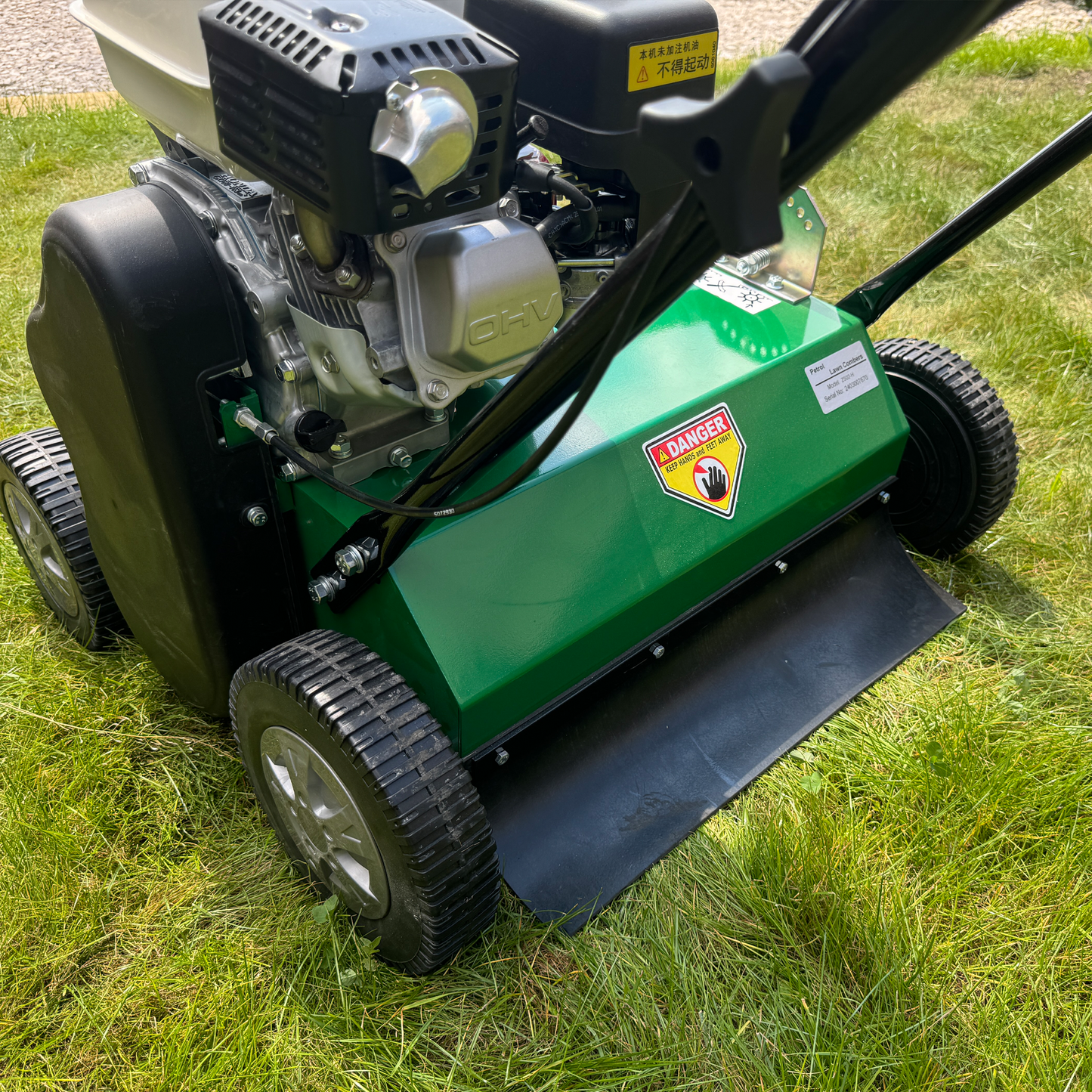 Meadow Master Lawn Scarifier Honda GX160 Engine
