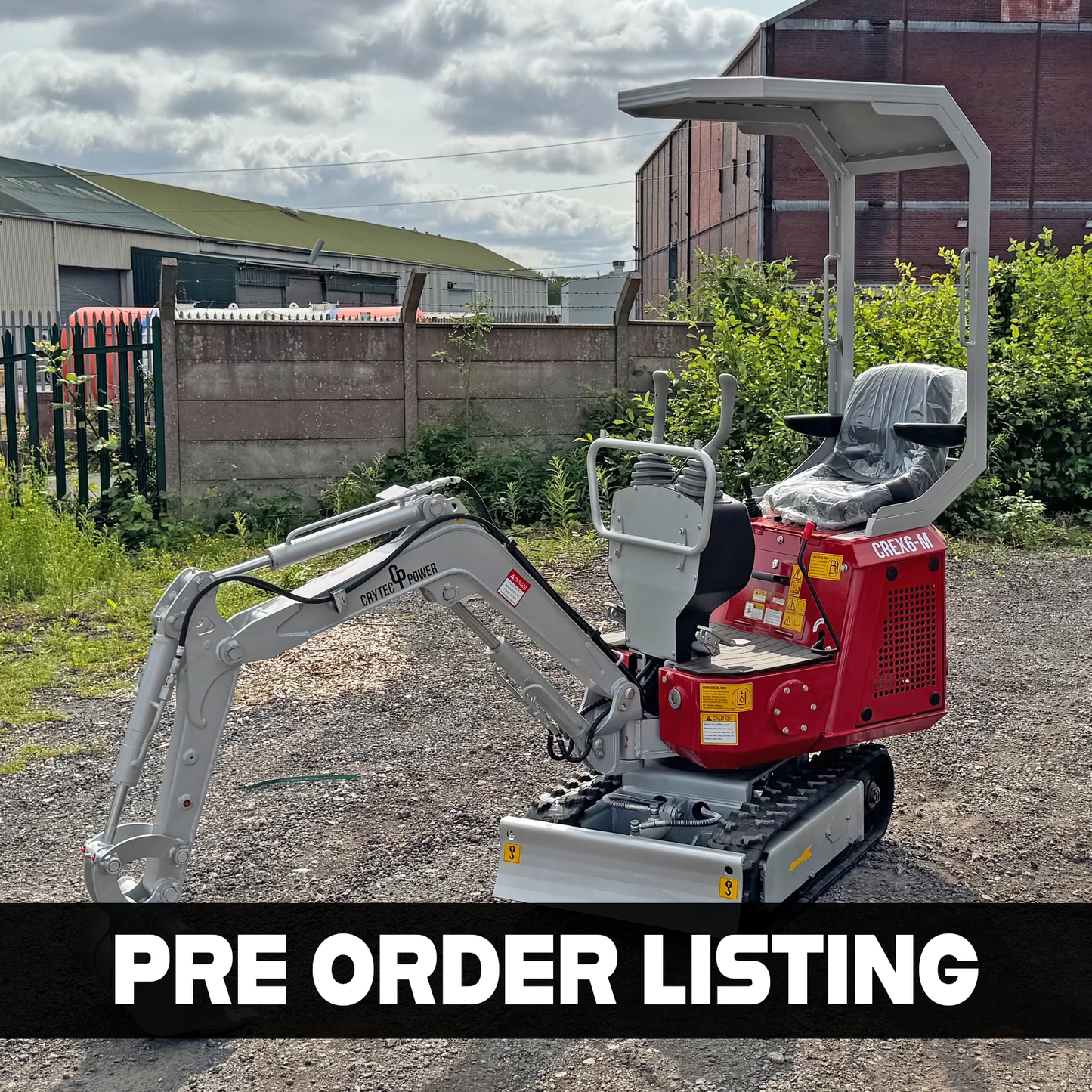 *PRE ORDER ONLY* CREX6-M Petrol 600kg Micro Excavator Digger Loncin Engine