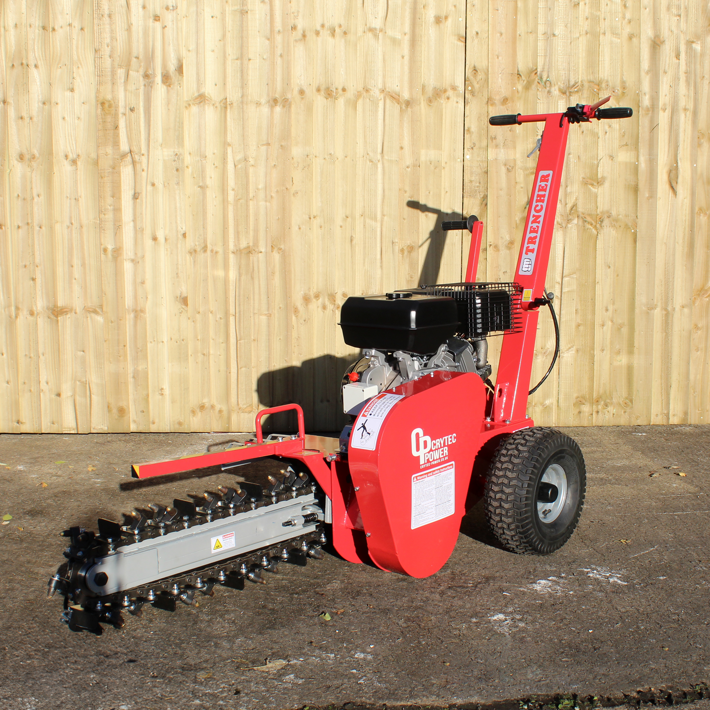 Crytec | TCR1500 Trencher | 600mm Depth | Petrol | 15hp 420cc