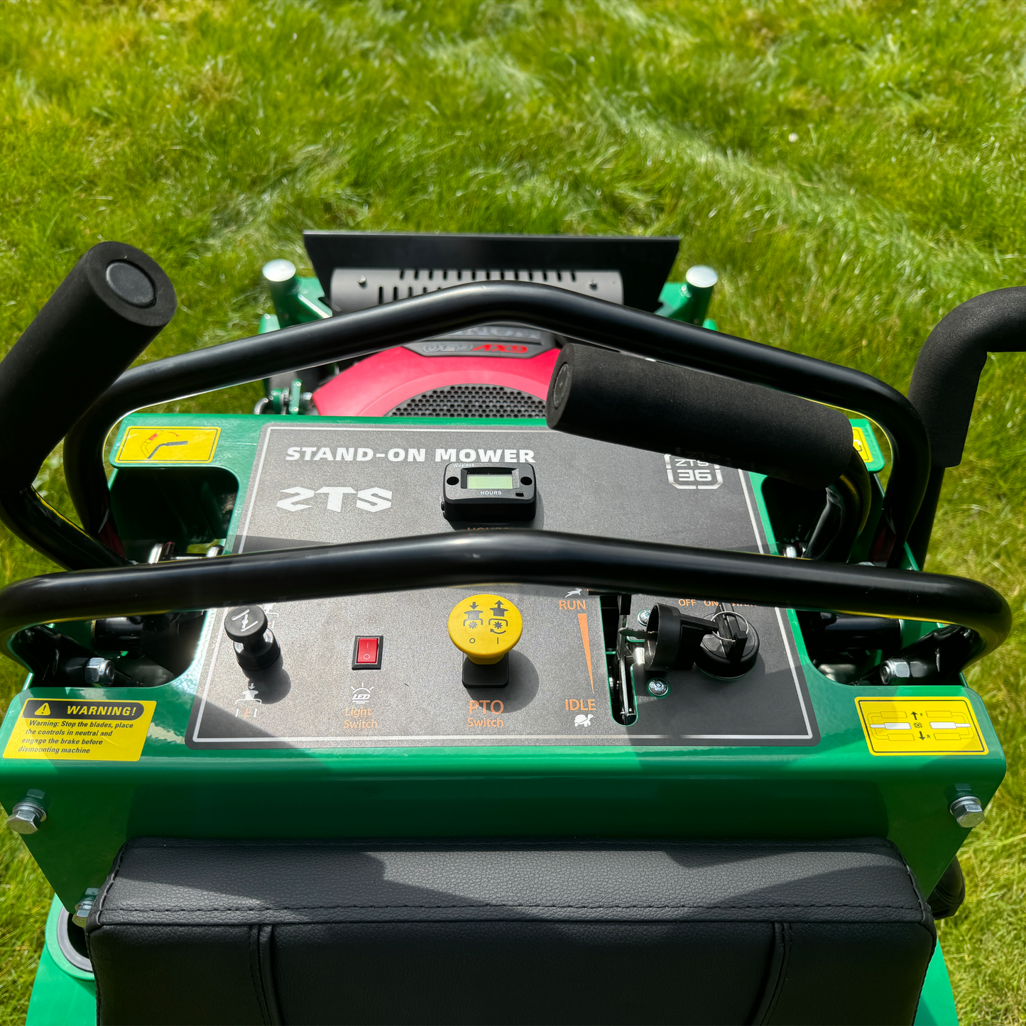 Meadow Master Zero Turn Stand On Mower Honda GX630 Engine