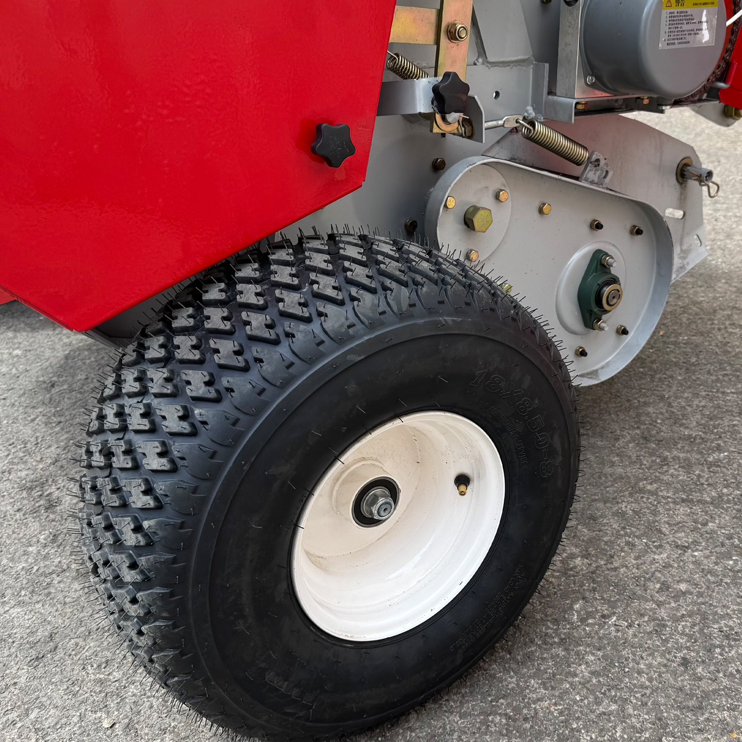 Crytec 870 Compact Round Mini Hay Baler For Tractor Small Holding Farm