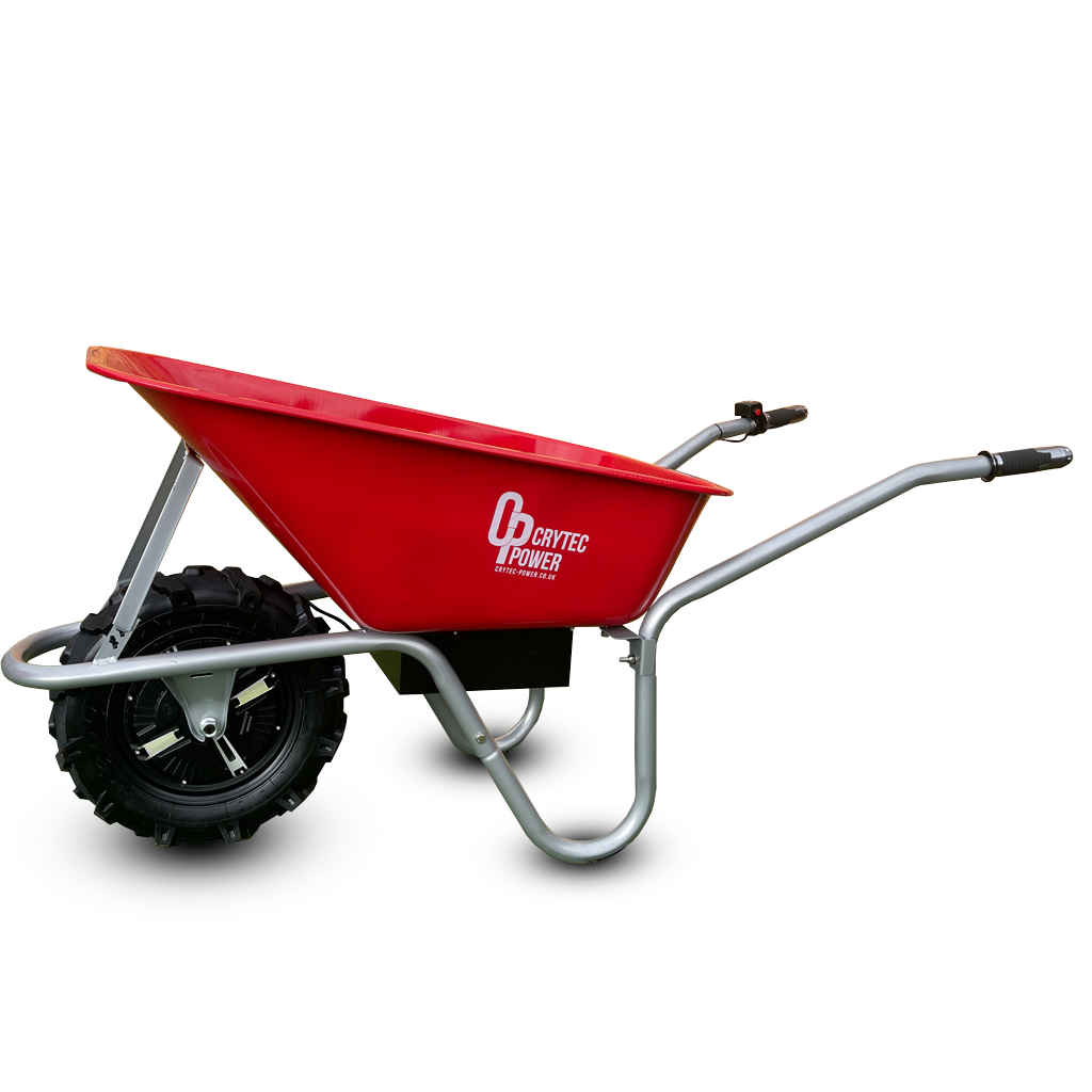 Crytec Road runner Electric Wheelbarrow 150kg Capacity Battery Powered