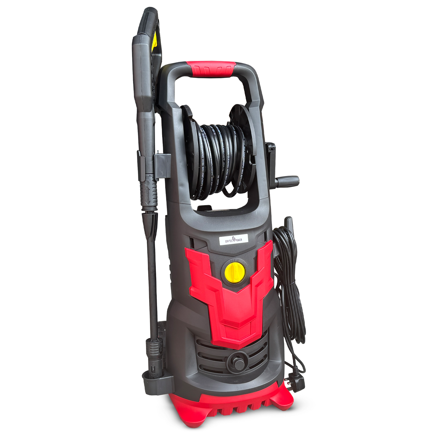 Crytec | 2200W Pressure Washer With Accessories | 165Bar | 230V