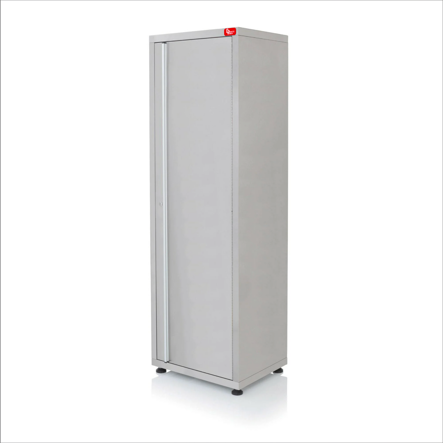 Crytec | 186cm Tool Cabinet | Stainless Steel | Storage Chest With Shelving