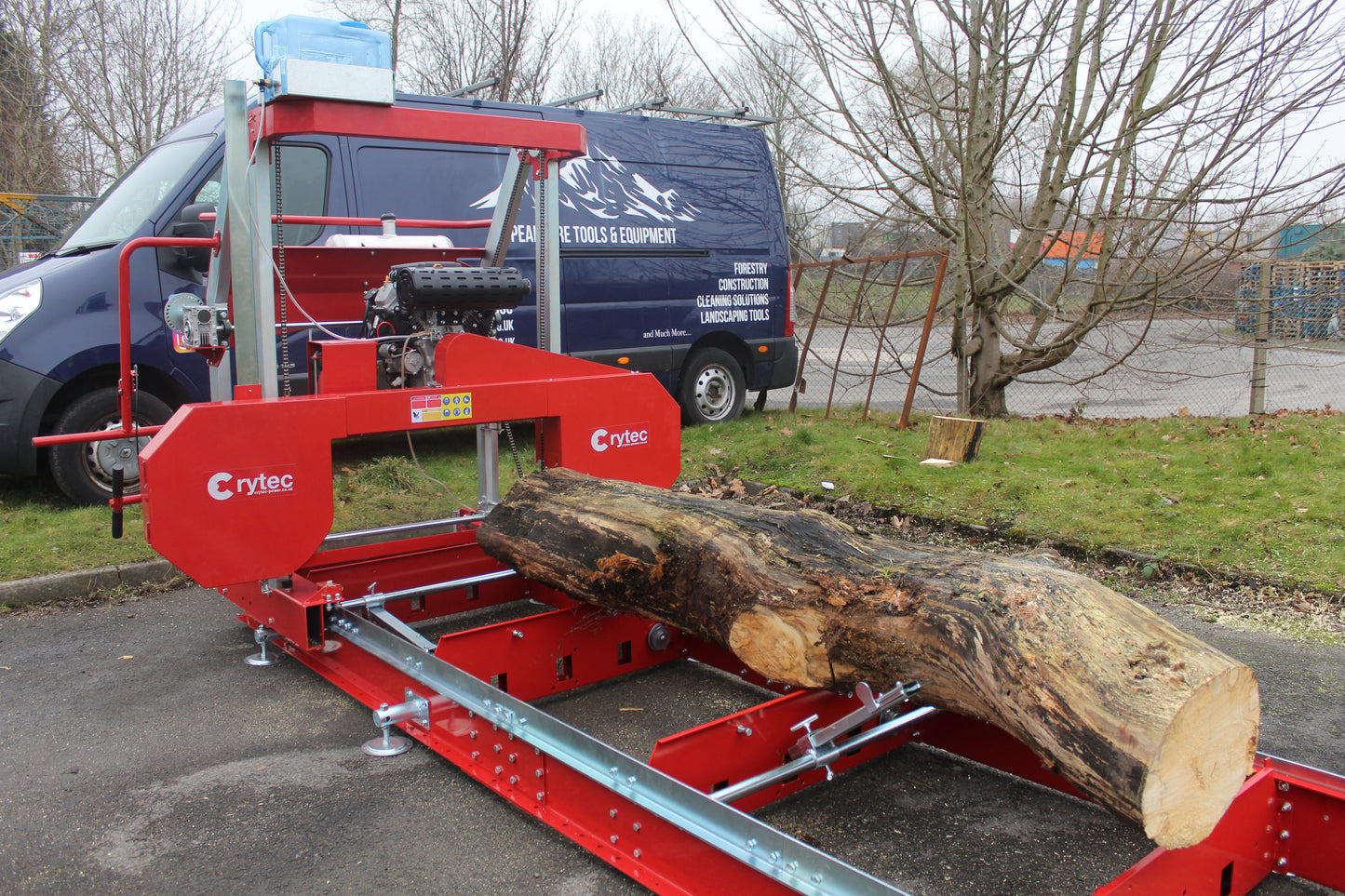 *PRE ORDER* Crytec | SM6000 | Petrol Sawmill | 36" Cutting Capacity | 27HP 764cc Loncin Engine