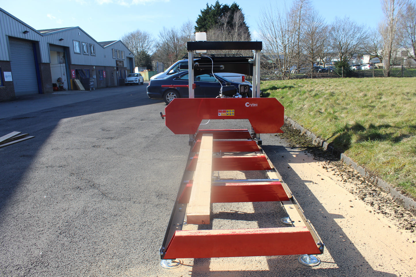 Crytec | SM4200 | Petrol Sawmill | 4 Metre Bed | 14HP 429cc Kohler