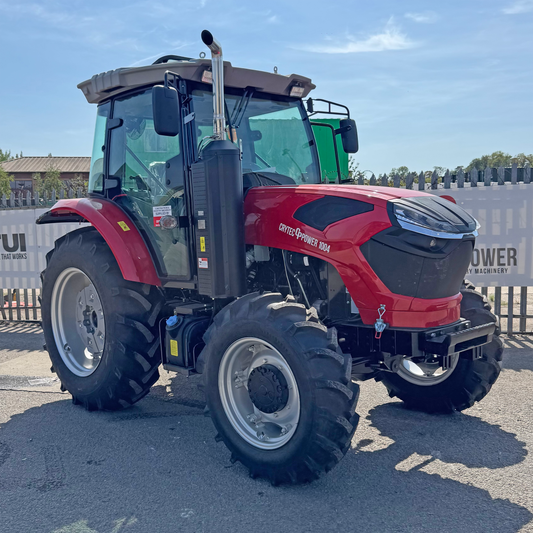 Crytec Power 1004 Tractor – 100HP 4WD with Cabin, AC