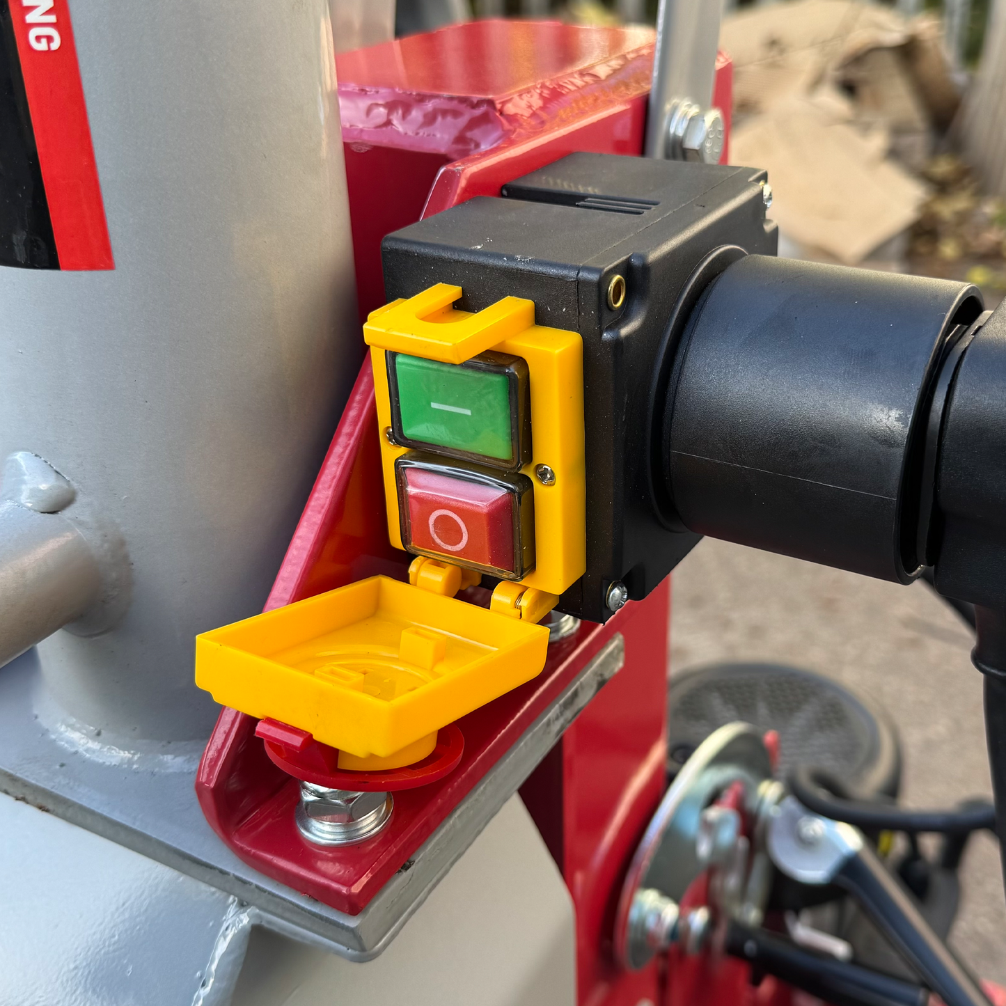 Crytec 32A Log Splitter 3KW Hydraulic 12 Tonne Force 3 Splitting Angles CRL12TU (32A Required)