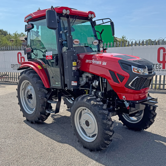 Crytec Power 504 Tractor – 50HP 4WD with Cabin
