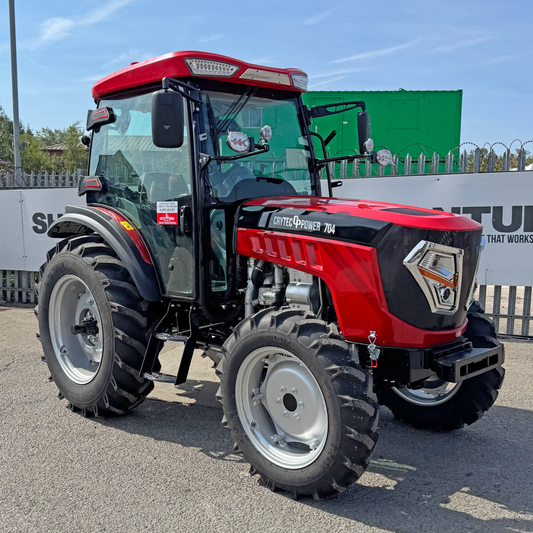 Crytec Power 704 Tractor – 70HP 4WD with Cabin, AC