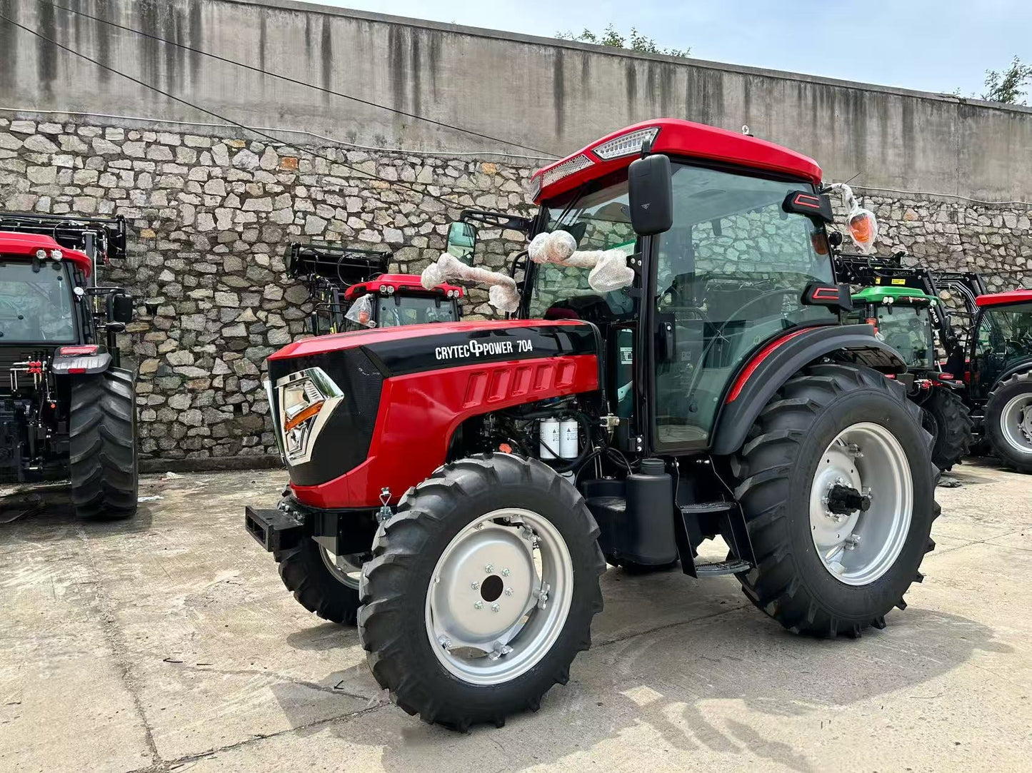 Crytec Power 704 Tractor – 70HP 4WD with Cabin, AC