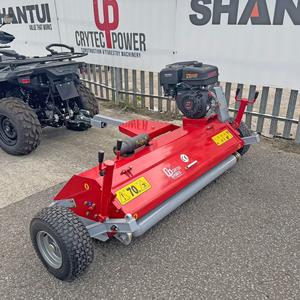 Crytec ATV150 Flail Mower 15Hp Power Mower