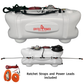 Crytec 100 Litre ATV Quad Sprayer Weed Sprayer 4x4 Garden Feeding