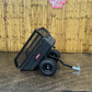 Crytec ATV 4X4 Quad Trailer 500KG Capacity With Tipping Bucket And Steel Axle