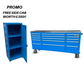 *COLLECTION ONLY* Crytec Pro Cab Blue 72 inch Stainless Steel Top Tool Cabinet Snap On Style Box