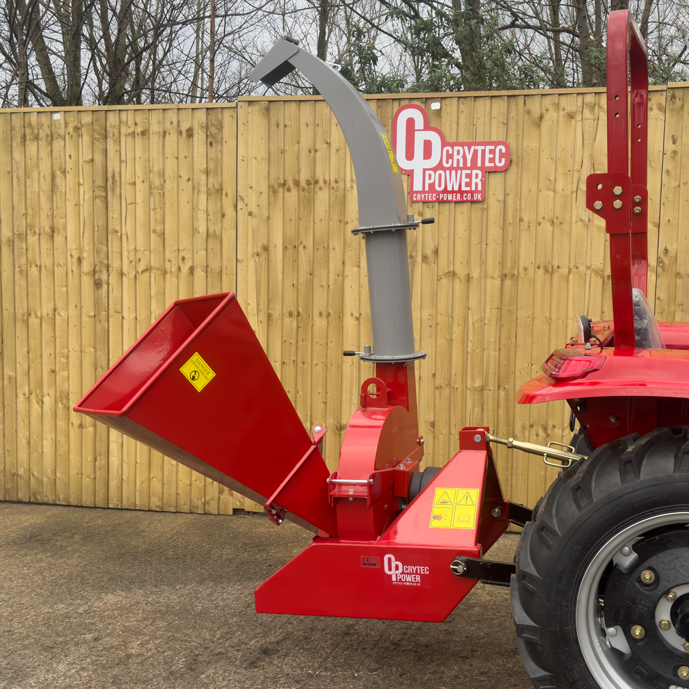 Crytec BX42S PTO Wood Chipper Gravity Feed 4 inch/100mm