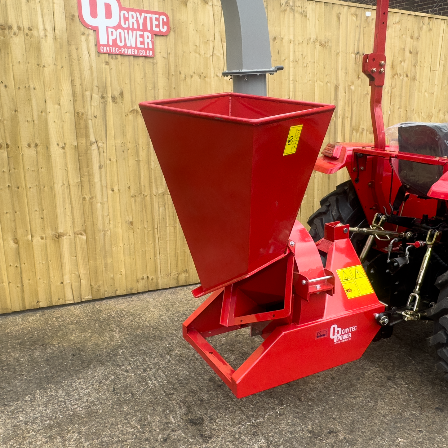 Crytec | BX42S | PTO Wood Chipper | Gravity Feed | 4 inch/100mm