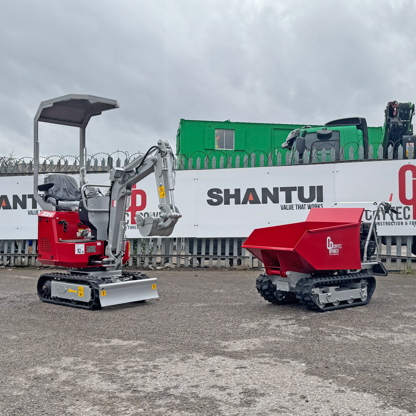 Micro Excavator & 500kg Mini Dumper Bundle *SAVE BIG*