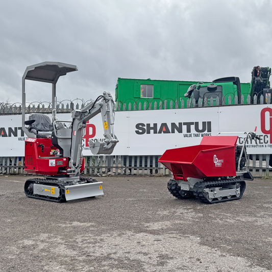 Micro Excavator & 500kg Mini Dumper Bundle *SAVE BIG*