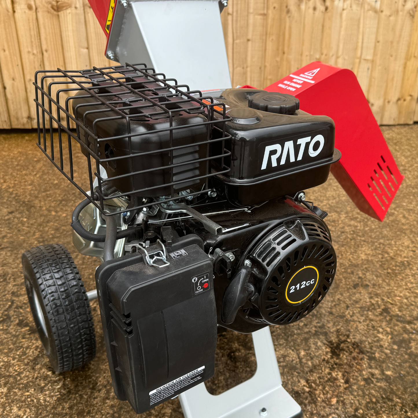 Crytec | CRC200X | 60mm Capacity | Compact | Lightweight | Wood Chipper