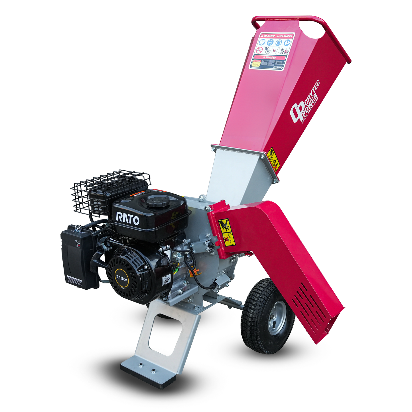 Crytec | CRC200X | 60mm Capacity | Compact | Lightweight | Wood Chipper